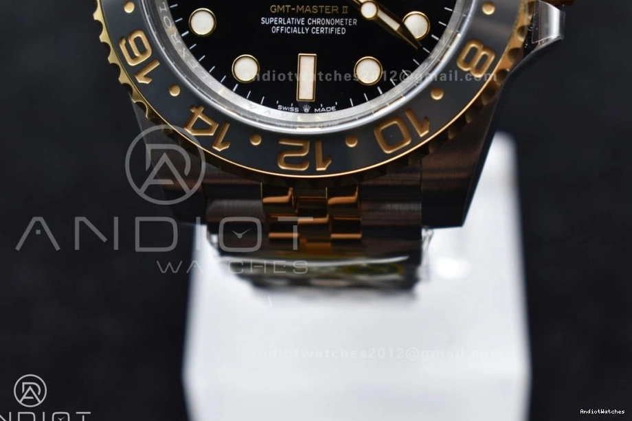 859 on GMT CHS Jubilee Dial Clean 126713 DD3285 Black Master Bracelet Chic II 1:1 Best GRNR Edition 1213